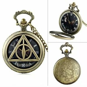 Harry Potter hollow front pocket watch